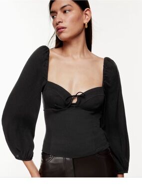 Aritzia | Wilfred Sweetheart Novella Puff Sleeve